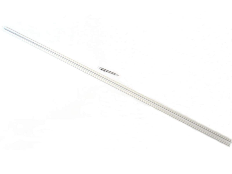 1500x10x10mm Beam Clear anodised (Pack of 2)