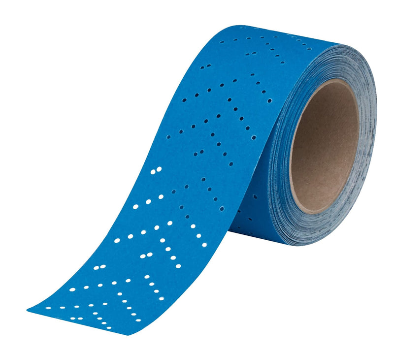 Hookit 3M Hookit Blue Abrasive Sheet Roll Multi-hole, 36189, 120, 2.75 in x 13 y 13yd x 2-3/4in