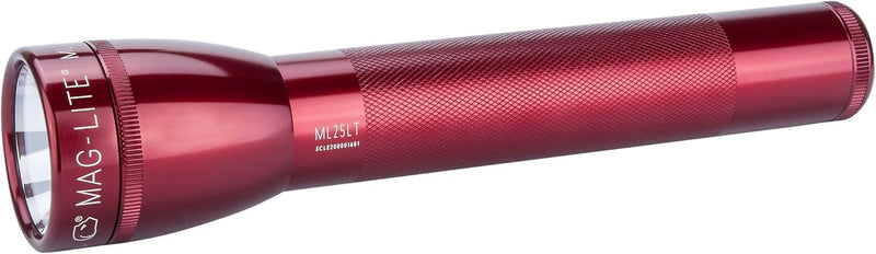 MagLite 3C Cell LED Flash Light, Red One Size