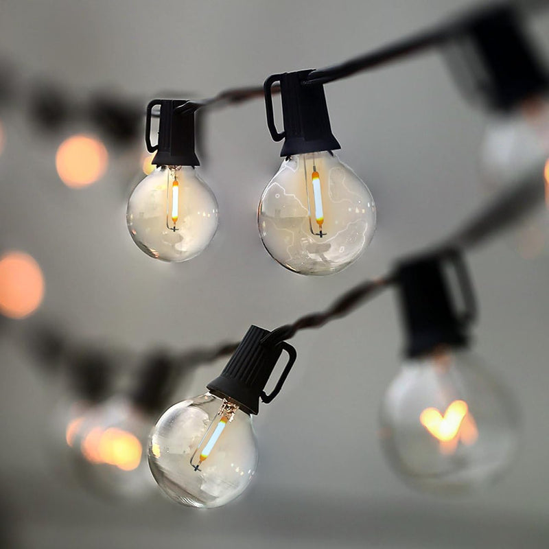 Lampat String Lights, LED 25Ft G40 Globe String Lights with Bulbs-UL Listd for Indoor/Outdoor Commercial Decor 25 FT