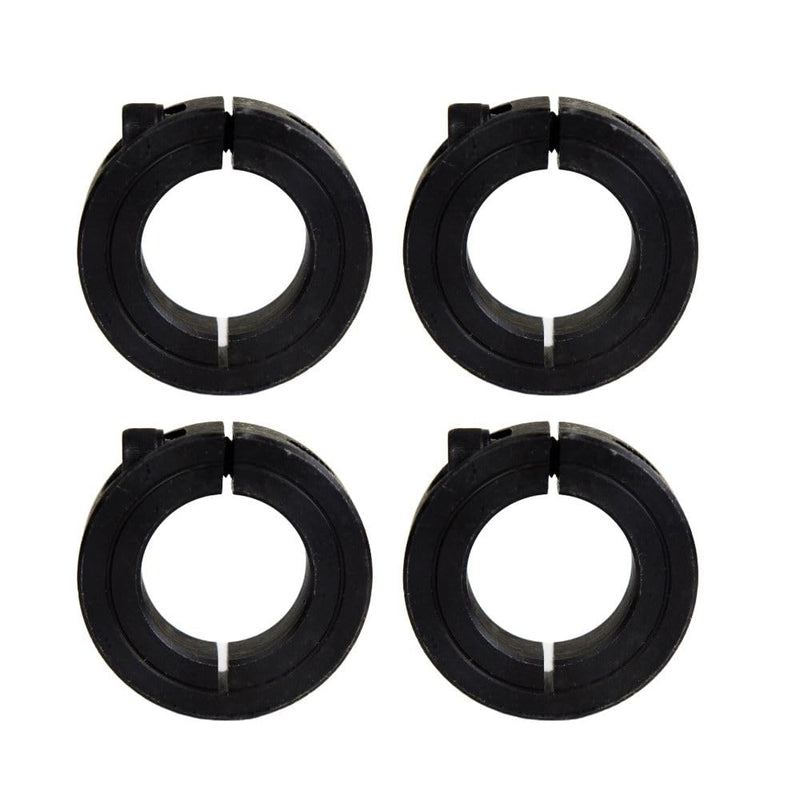 Jeremywell 3/4" Bore Single Split Set Screw Shaft Collar OD 1-1/2" Width 1/2" (4 PCS) 3/4 Inch