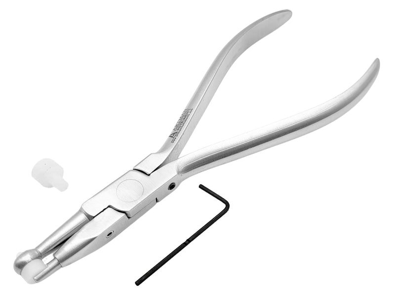 Orthodontic adhesive removing pliers, cement removing pliers brand removing pliers ARTMAN brand by Wise Linkers