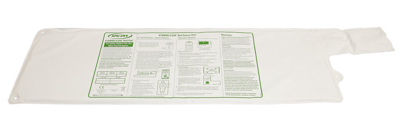 Replacement 10in x 30in Cordless Bed Sensor Pad by Smart Caregiver