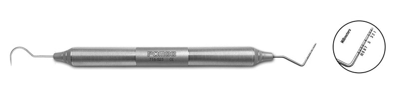 716-523 Expro Color-Coded Hollow Handle, 9.5mm Ultra Light, #23/W