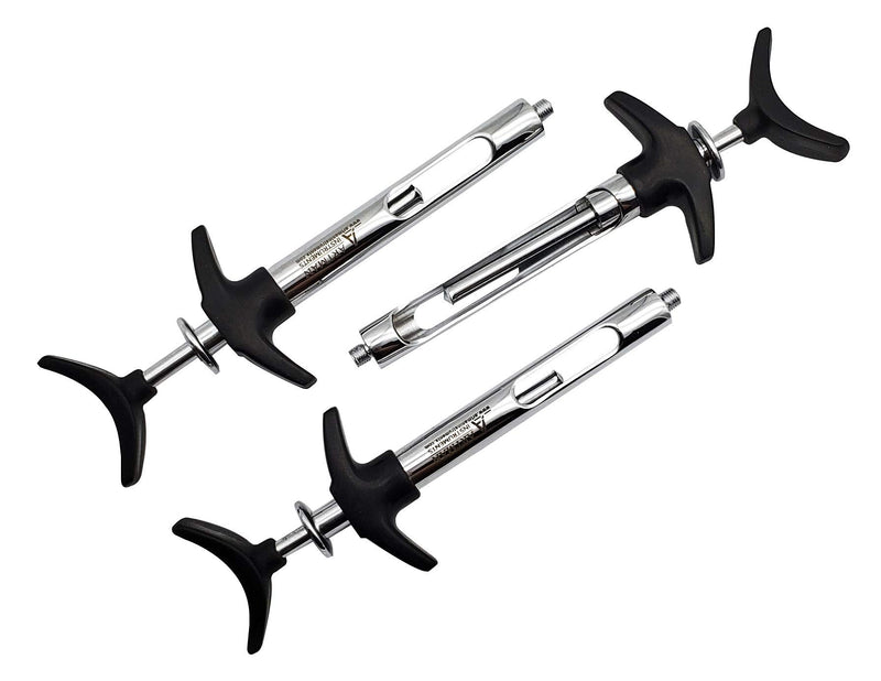 Dental Syringe 1.8ml set of 3 stainless steel Dental Instrument ARTMAN BRAND by Wise Linkers