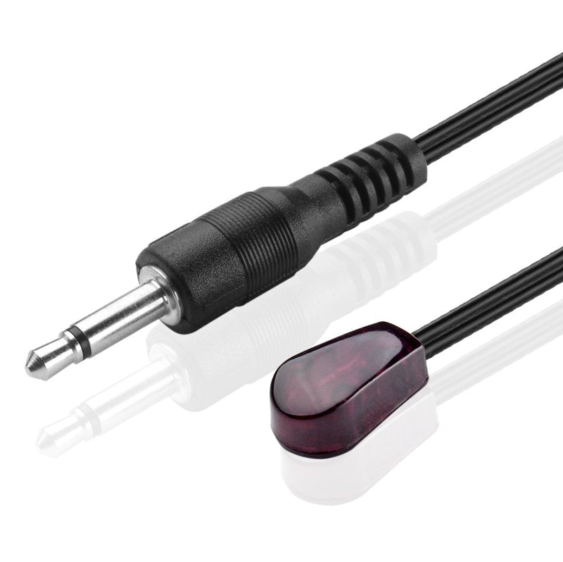 TNP IR Emitter Extender Extension Cable (10 Feet) - 3.5mm Jack Infrared Red Transmitter Blaster Blink Eye Wire Cord Compatible with IR Repeater Extender System Kit, Xbox One (1 IR Eye Emitter) 1 IR Eye Emitter