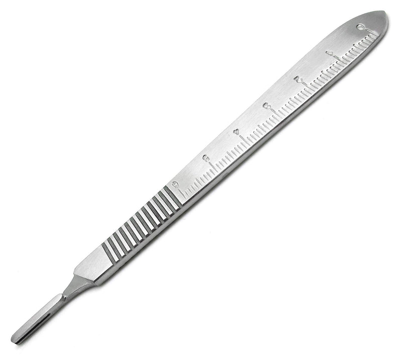 Scalpel Graduated Handle No. 3, Dental Surgical Stainless Steel Instrument