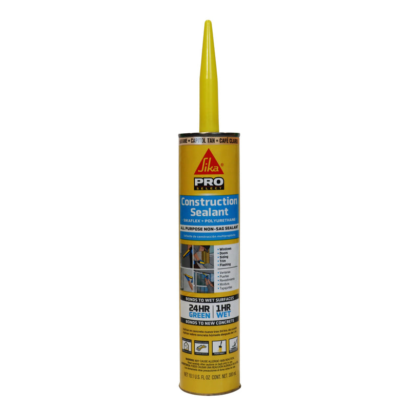 SIKA CORP 515311 Adhesive-Caulk, 10.1 fl oz, Tan 1