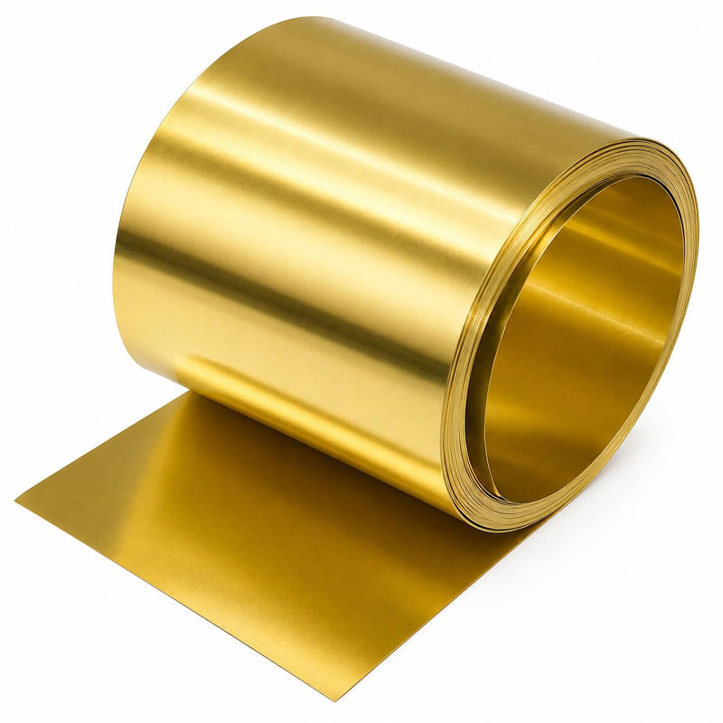 Thin Brass Sheet Metal 0.2MM Thick x 200MM Wide x 1 Meter Long, Flexible Brass Strip for Engraving, Metal Crafts, Jewelry Making, Model Building & DIY Projects