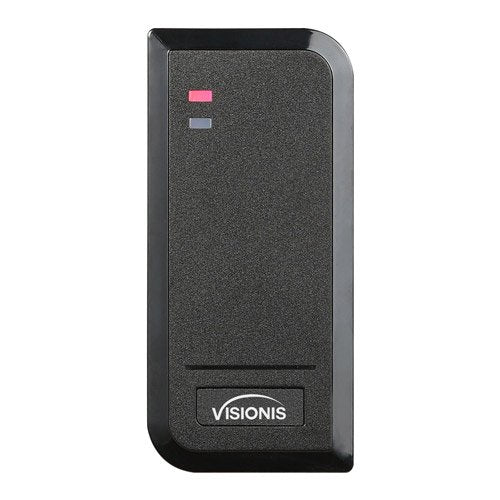 Visionis VIS-3100 Access Control Black RFID Weatherproof IP66 Proximity Card Reader 125KHz Compatible with Wiegand 26 Bit for Door Entry System Black Reader