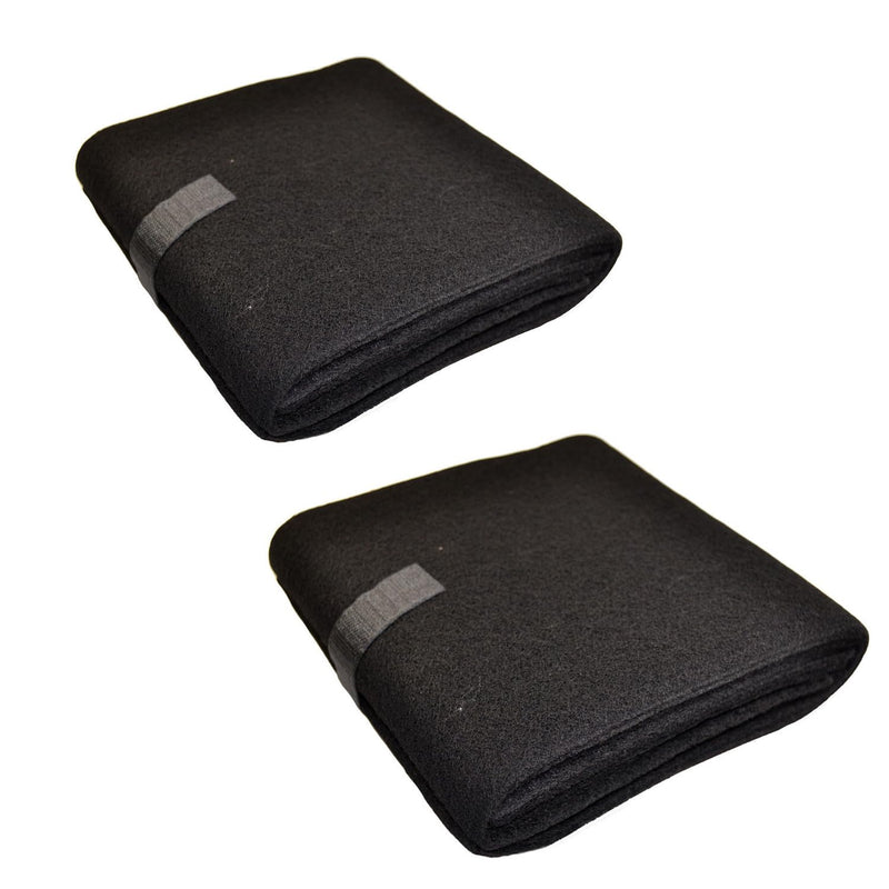 HQRP 2-Pack Carbon Filter Compatible with Honeywell HPA300, 50100, 50150, 50250-S, 17000-S, 50255, 50300, 51360, 51376, 51500, 51771 models