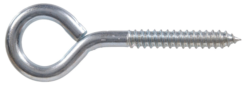 321166 Lag Thread Screw Eye Zinc (1/2" X 8")