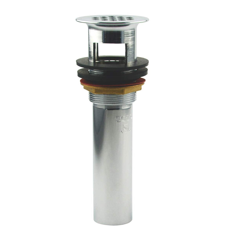 TOTO TTHP5067CP Grid Drain with Overflow and 4" Tailpiece Polished Chrome