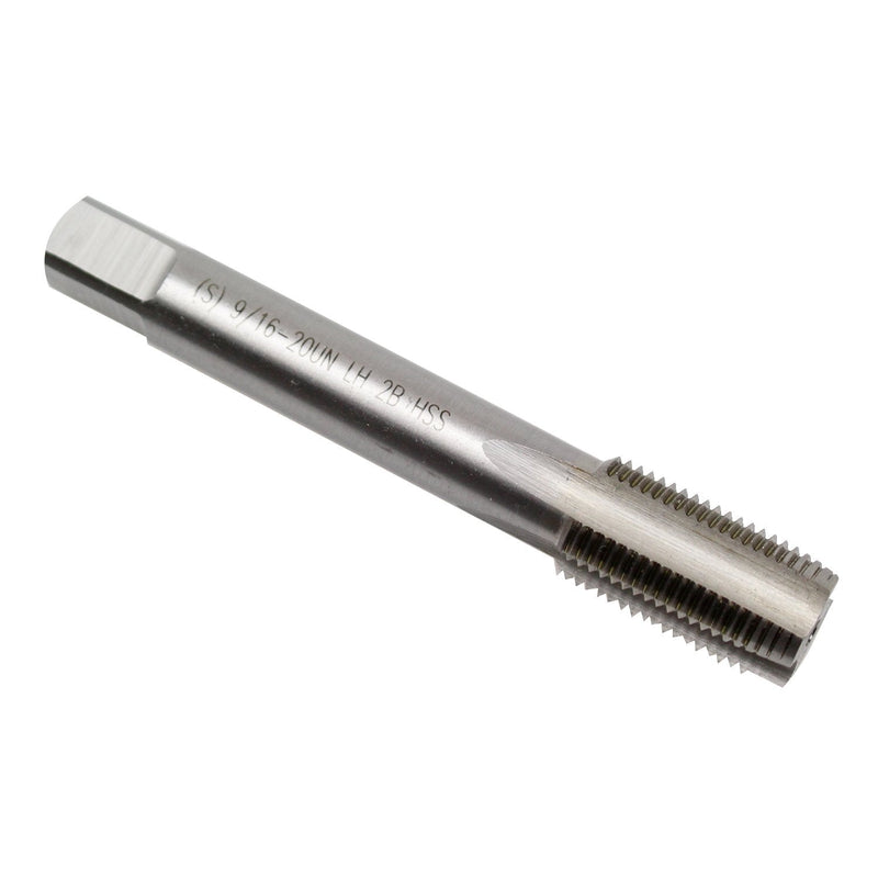 9/16" - 20 HSS Machine Tap, Left Hand Thread Tap, 9/16-20 TPI