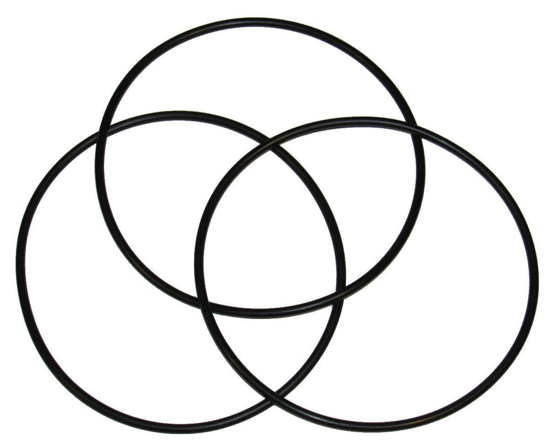 Captain O-Ring - Replacement O-Rings for Whirlpool WHKF-DWHBB (WHKF-C9) & American Plumber W10-PR (W10-OR) (3 Pack)