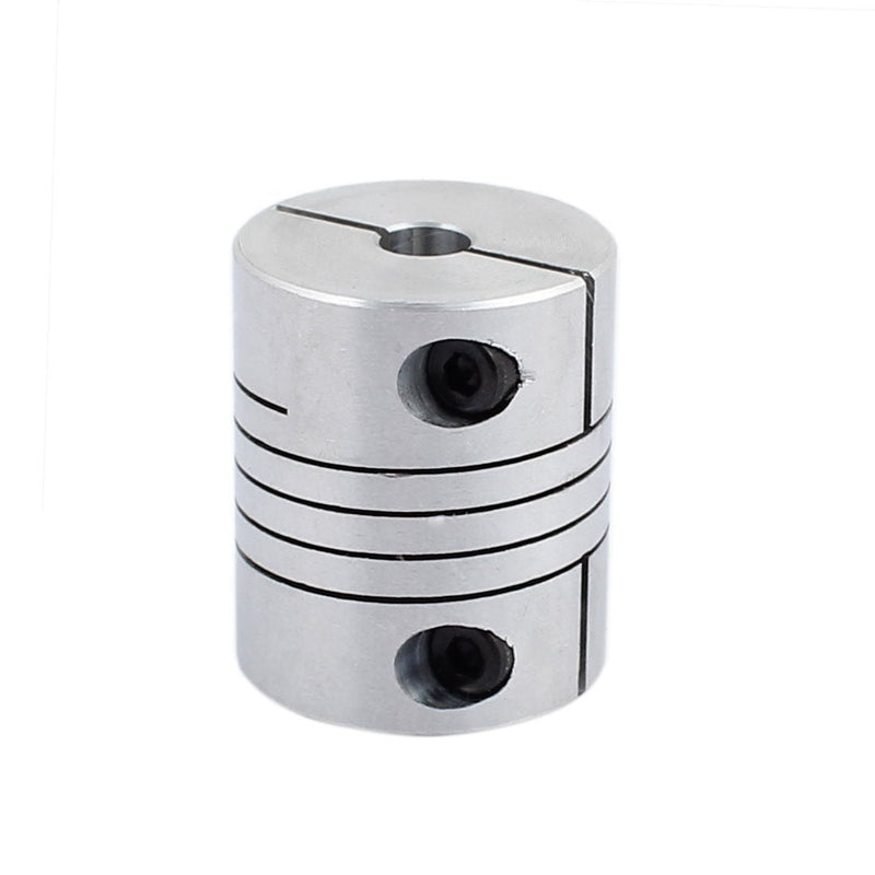 uxcell 6mm to 12mm Shaft Coupling 30mm Length 25mm Diameter Stepper Motor Coupler Aluminum Alloy Joint Connector for 3D Printer CNC Machine DIY Encoder 6-12mm
