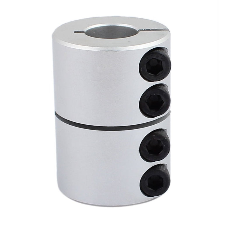 uxcell 14mm to 15mm Shaft Coupling 45mm Length 32mm Diameter Coupler Aluminum Alloy Joint Motor for 3D Printer CNC Machine DIY Encoder 14-15mm