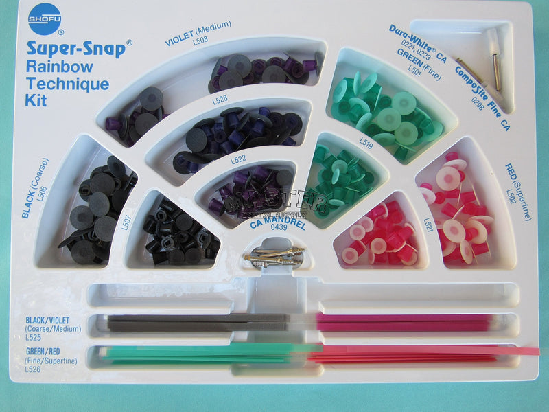 SHOFU Super-Snap Rainbow Technique Kit