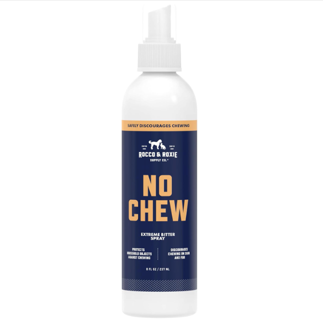 Rocco & Roxie No Chew Spray for Dogs - More Bitter Than Apple Pet Corrector – Dog Training Essentials to Stop Chewing – Best Alcohol Free Anti Chew Puppy Deterrent Formula for Puppies and Cats 8 oz - NewNest Australia