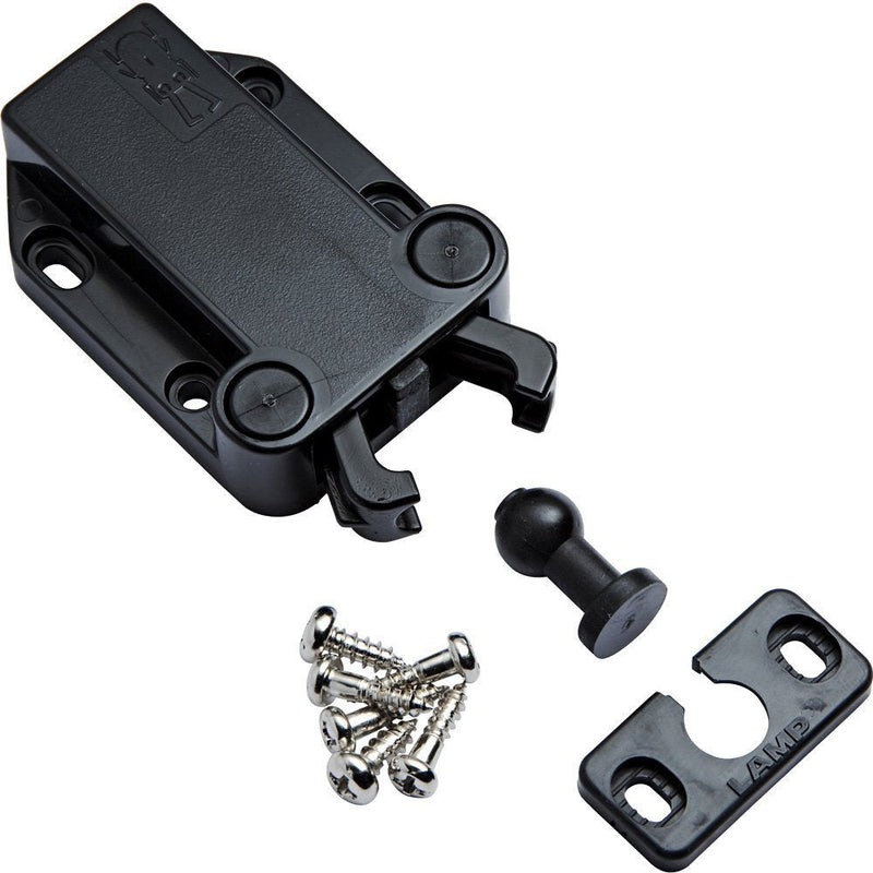Sugatsune Touch Latch Push to Open Door Latch MC-37 Black 2 Pack