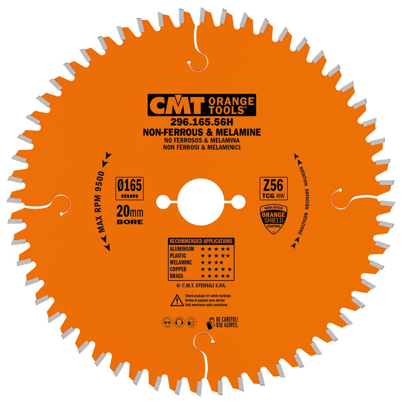 THCK NON-FERROUS METAL/MELAMINE 6-1/2”x20mm T=56 TCG(-6 NEG)
