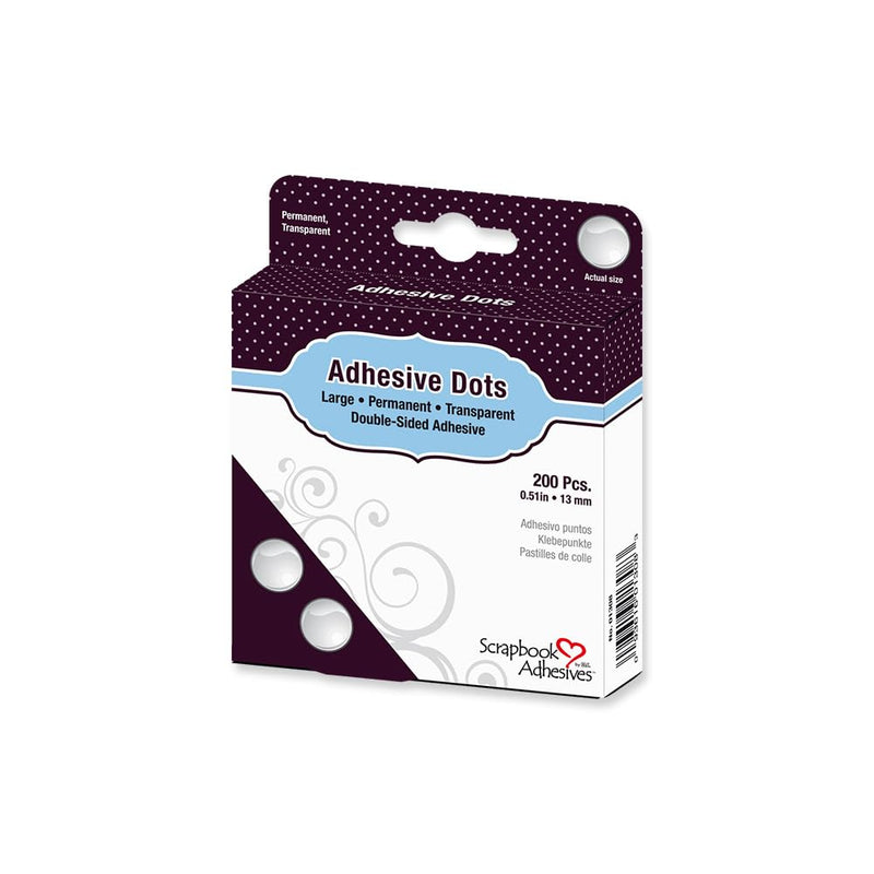 Scrapbook Adhesives by 3L 01308 Adhesive Dots - Large Permanent Large Dots