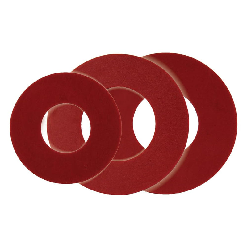 Korky 440BP Dual Flush Seal Kit - Replaces AquaSource, American Standard, Glacier Bay and Mansfield Seals - Made in USA , Red , 3 In. No Size