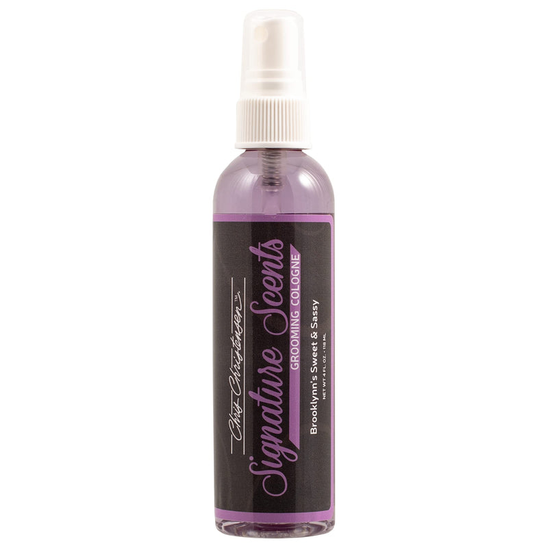 Chris Christensen Smart Scents Brooklynn's Sweet & Sassy Grooming Cologne, Groom Like a Professional, Long Lasting, Designer Fragrances, 4 oz 4 Ounce - PawsPlanet Australia
