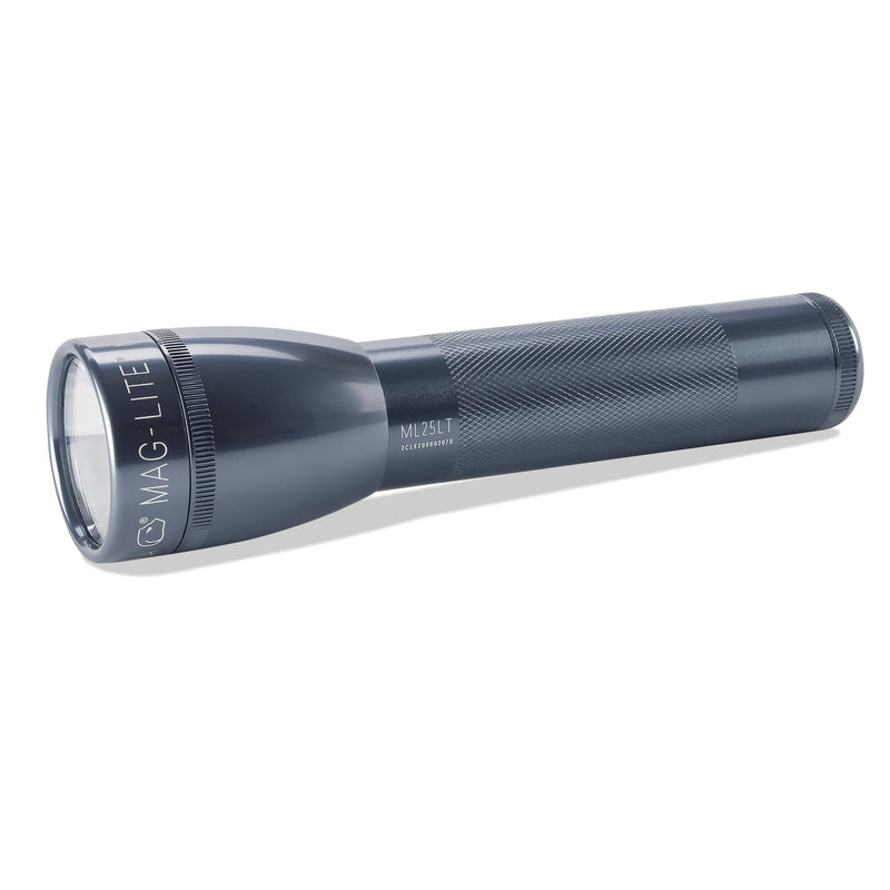Maglite ML25LT-S2095: Ml25Lt 2 Cell C Led Flashlight Gray