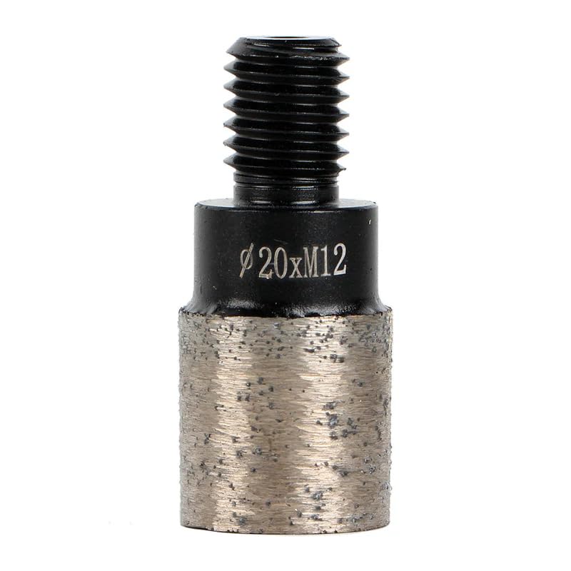 Raizi CNC Incremental Cutting Finger Bits for Granite, Marble, 20 x 20T, M12 Thread (1 pc)