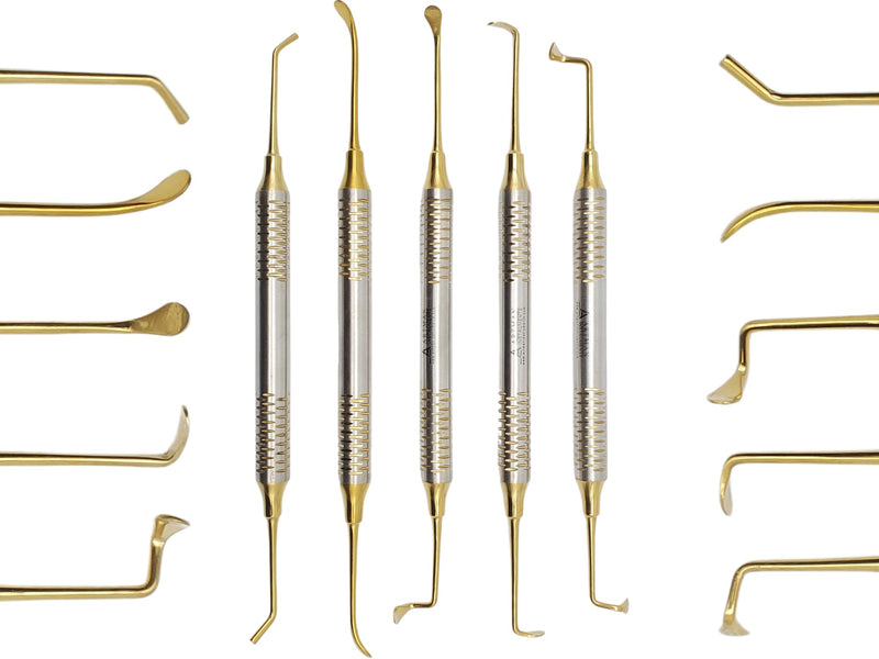Sinus Lift Kit (5 pcs) Gold Plated for Implant Dental use by Wise Linkers