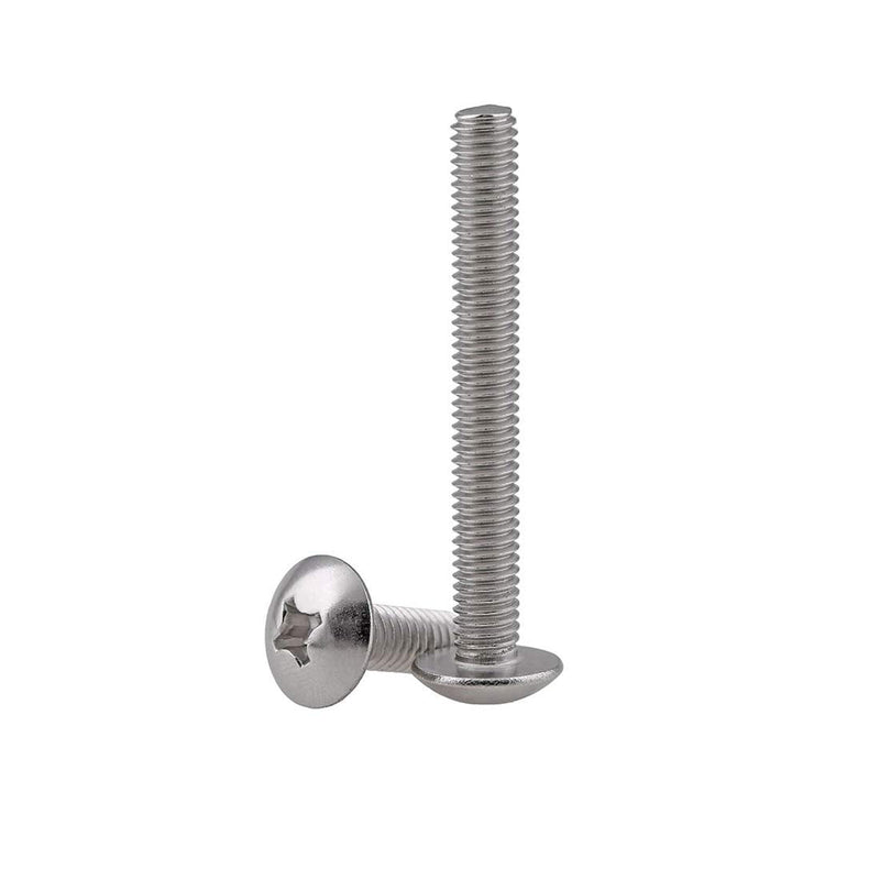 40-Pack Metric M4 x 35mm Machine Screws for Cabinet Drawer Knob Pull Handle, 304 Stainless Steel, Truss Head Bolts, Phillips Drive M4 x 35mm (40pcs)
