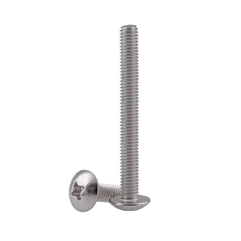 40-Pack Metric M4 x 40mm Machine Screws for Cabinet Drawer Knob Pull Handle, 304 Stainless Steel, Truss Head Bolts, Phillips Drive M4 x 40mm (40pcs)