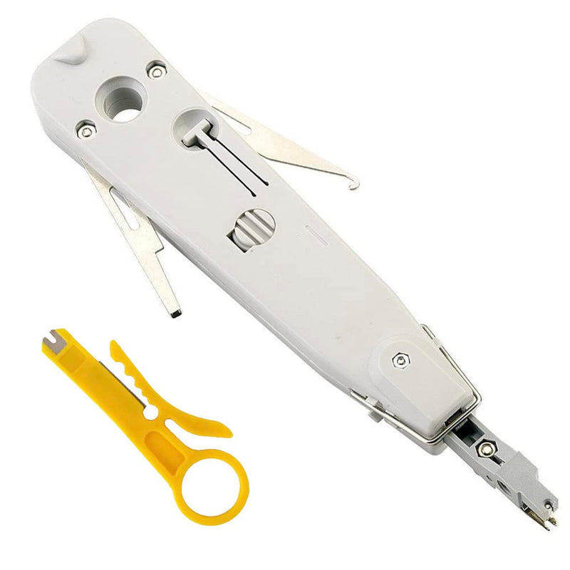 Punch Down Tool, Multifunction Krone Type IDC/Network Wire Cat5 & Telephone Impact Terminal Insertion Tools