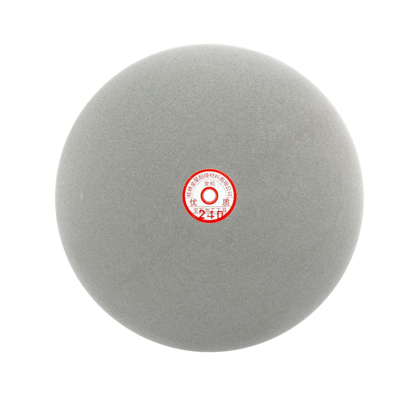 uxcell 300mm 12-inch Grit 240 Diamond Coated Flat Lap Disk Wheel Grinding Sanding Disc 240 Grit