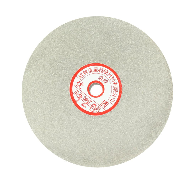 Sourcingmap 6-inch 320 Grit Diamond Coated Flat Lap Wheel Grinding Sanding Polishing Disc