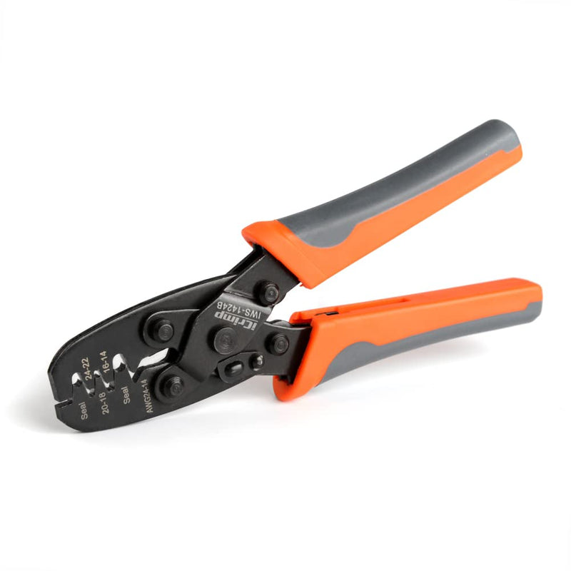 iCrimp Weather Pack Crimper Tools for Delphi APTIV Packard Weather Pack Terminals Metri-Pack Connectors for Sealed Terminals IWS-1424B