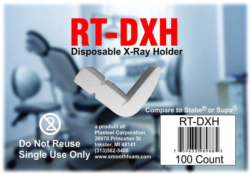 RT-DXH Disposable Dental X-ray Film Holder - 100 Count - StaBe Alternative
