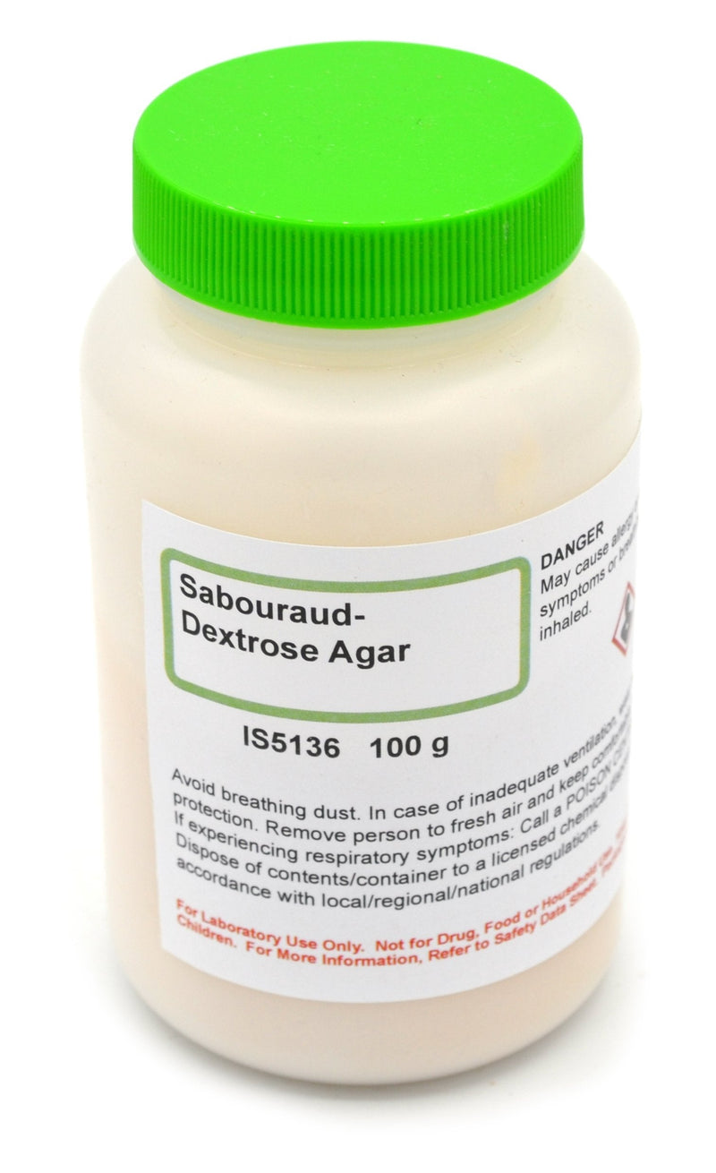 Innovating Science Sabouraud-Dextrose Agar 100g, Makes 1 Liters of Medium