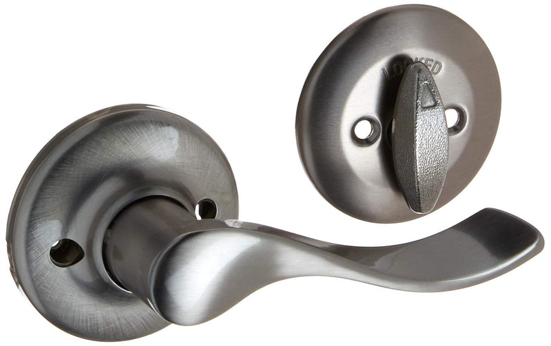 Kwikset 604BLRH-15V1 Right Hand Balboa Signature Series Interior Single Cylinder Handleset Trim with New Chassis Satin Nickel Finish