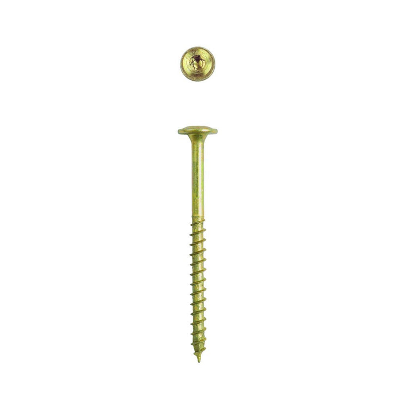 SPAX 4281020400604 lag-Screws, 8 x 2-1/2" (1 lb.), Yellow