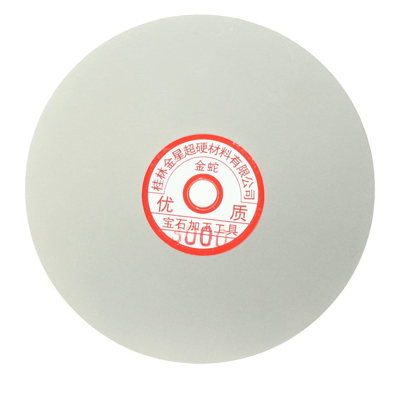uxcell 6-inch Grit 3000 Diamond Coated Flat Lap Wheel Grinding Sanding Polishing Disc 3000 Grit