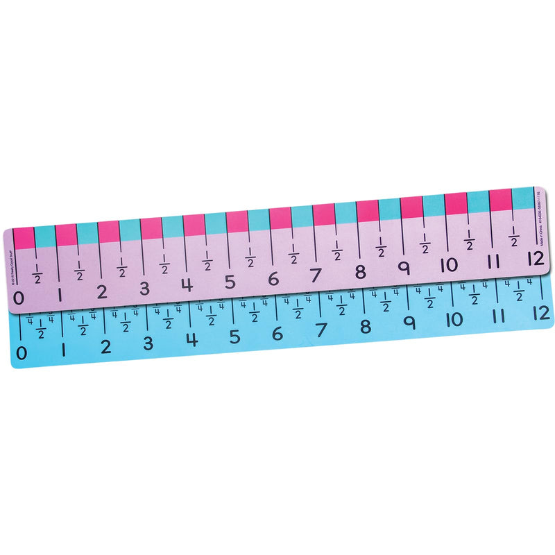 Really Good Stuff Marked Measurement Rulers - 6 rulers
