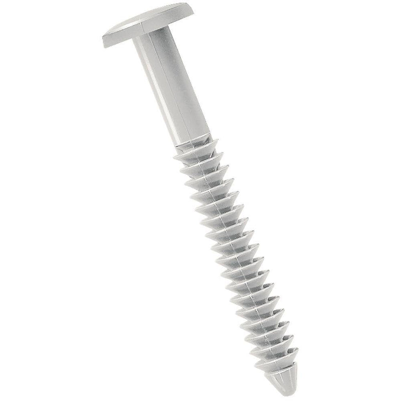 MidAmerica Paintable 3" Shutter Lok Peg Fasteners 60 Pack Spikes Longer and Stronger