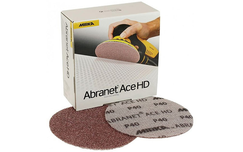 Mirka AH-232-040 Abranet Ace HD Net Grip Disc,grey