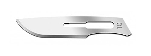 IMS-CBLD10 Box of 100 Scalpel Sterile Blades #10 Carbon Steel Individually Foil Wrapped