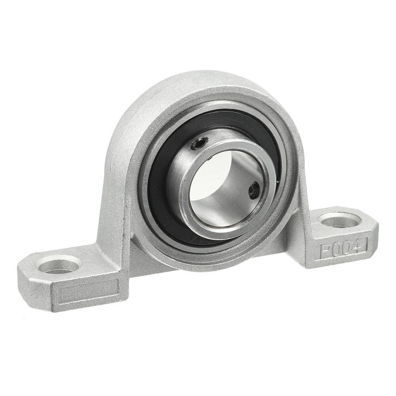uxcell Kp004 20mm Bore Zinc Alloy Inner Ball Mounted Pillow Block Insert Bearing 20 mm