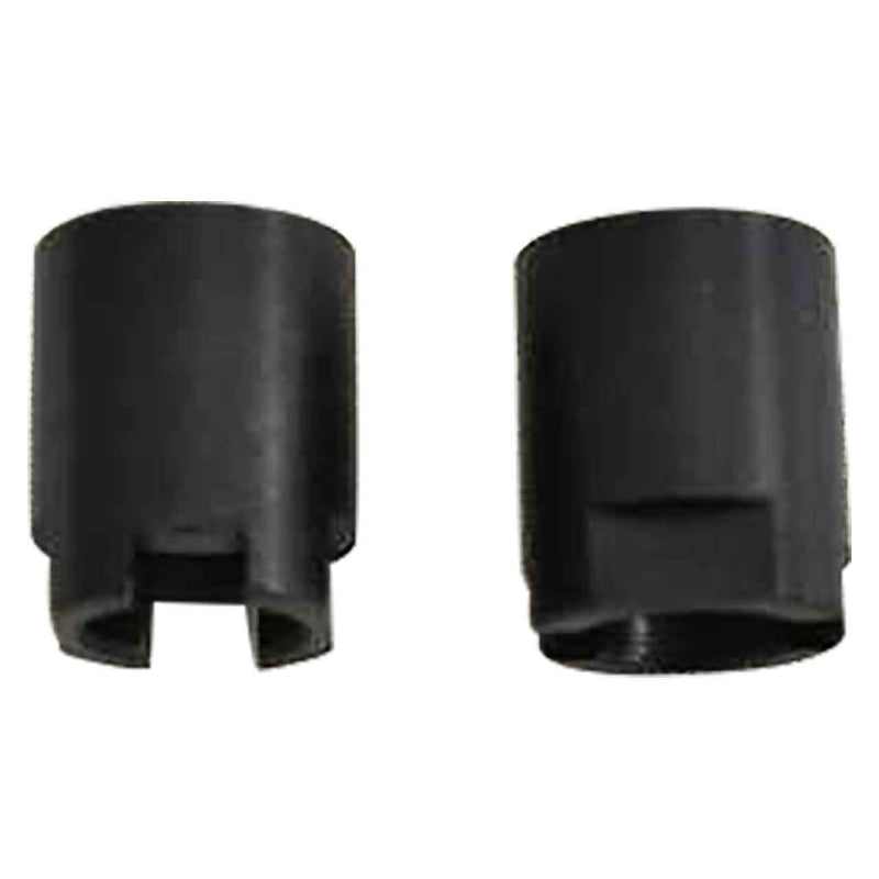 Miller 136748 Nut, 375-24 .41Dia .50H STL Blk Screw Drur Slot, 2 Pack
