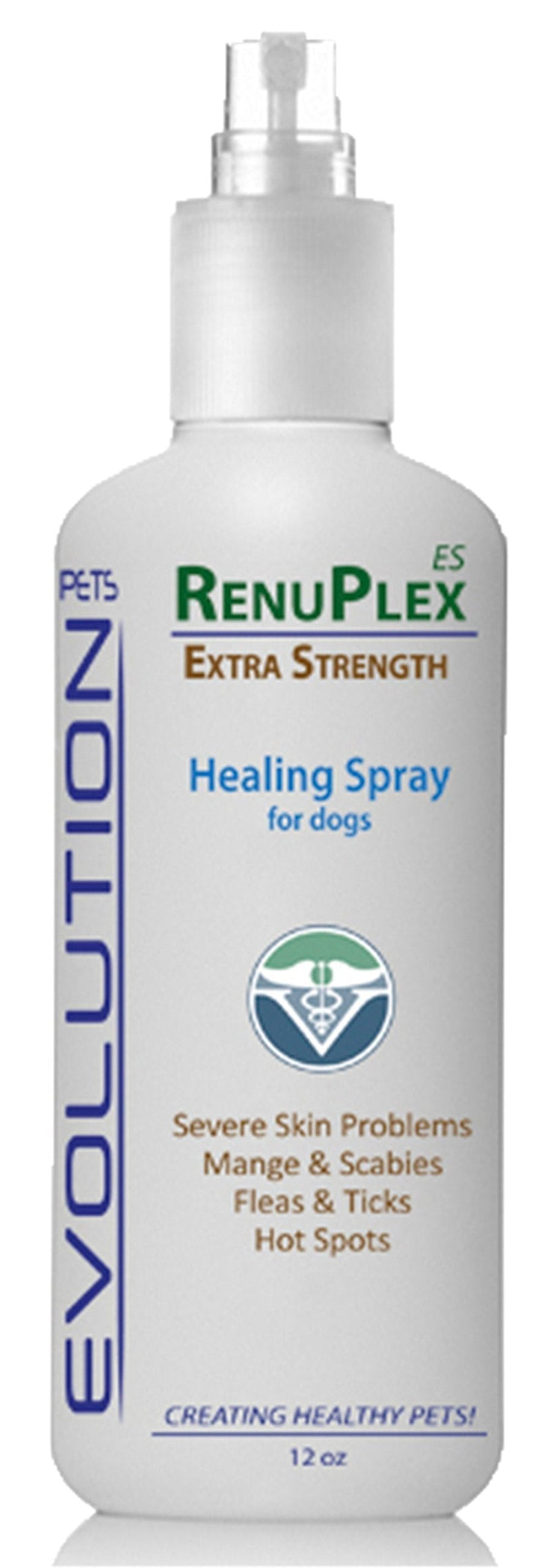 [Australia] - RenuPlex Extra Strength Dog Healing Spray for Dog Hot Spots, Mange, Dog Skin Problems Antifungal Dog Hot Spot Spray Also Eliminates Mange, Mites. All Natural. Unconditional Guarantee. Made in USA 