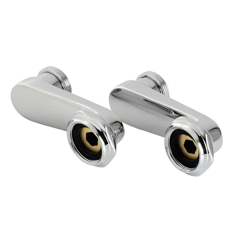 Kingston Brass AET135-1Swivel Elbows For Tub FaucetKingston Brass Solid Brass Construction, 4-1/8" Length, Polished Chrome